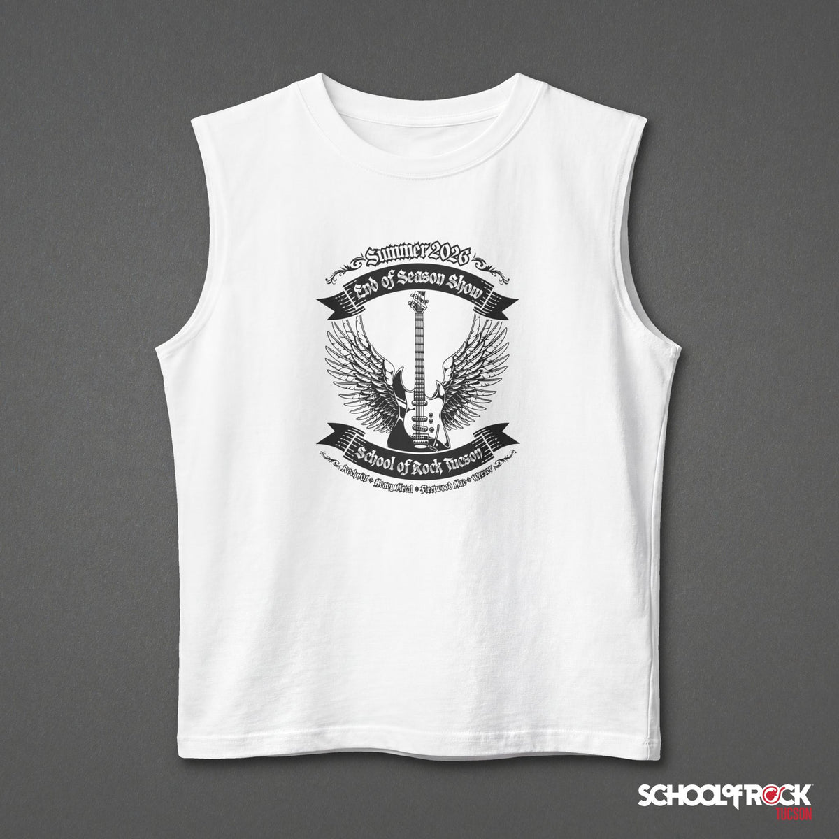 Muscle Tank | Front & Back Design | Summer 2026 End of Season Collection