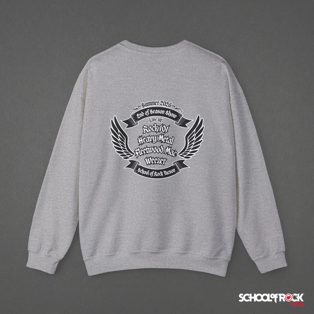 Sweatshirt | Front & Back Design | Summer 2026 End of Season Collection