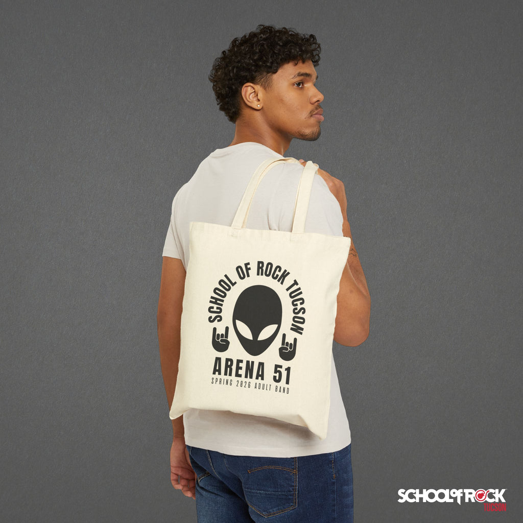 Tote Bag | Rocker Alien Design | Adult Band Spring 2026 End of Season Collection
