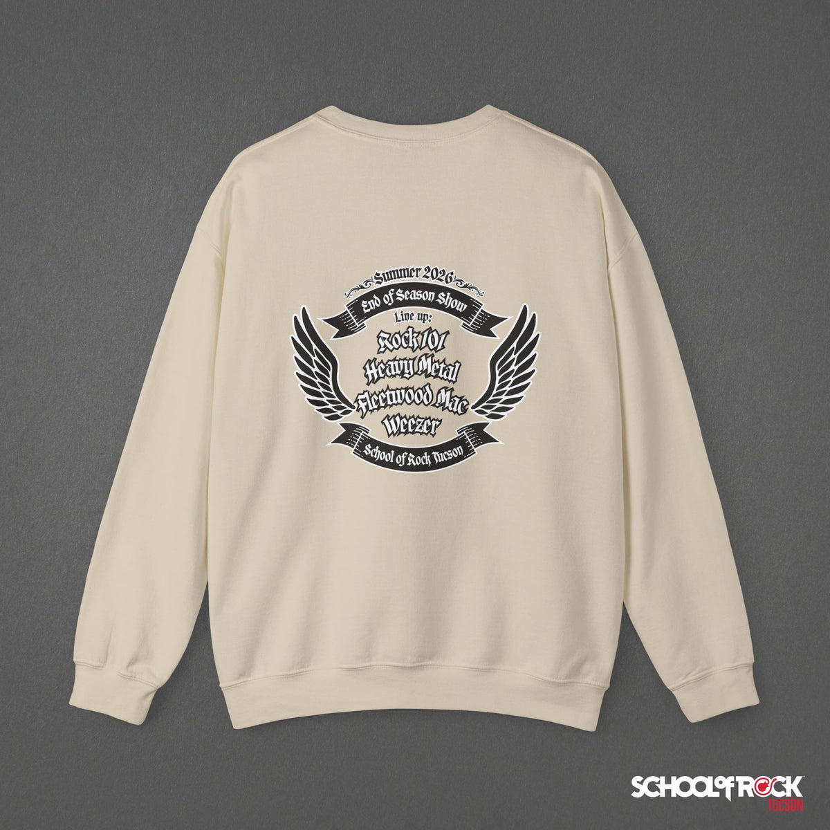 Sweatshirt | Front & Back Design | Summer 2026 End of Season Collection