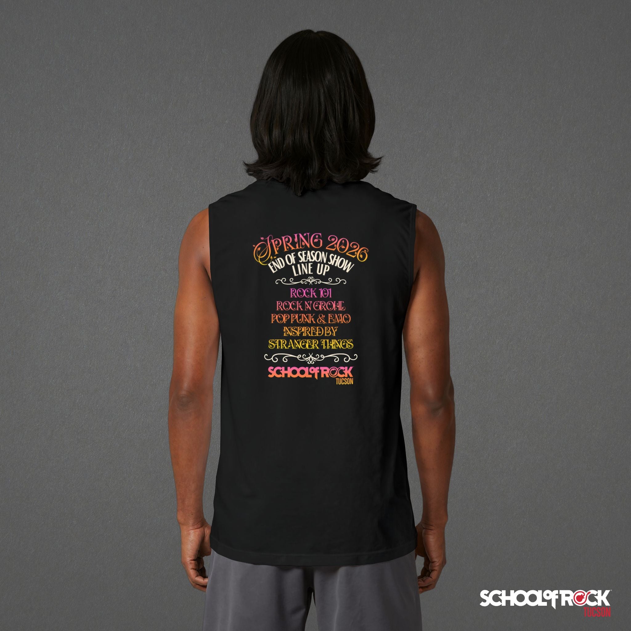 Muscle Tank | Front & Back | Spring 2026 End of Season Collection