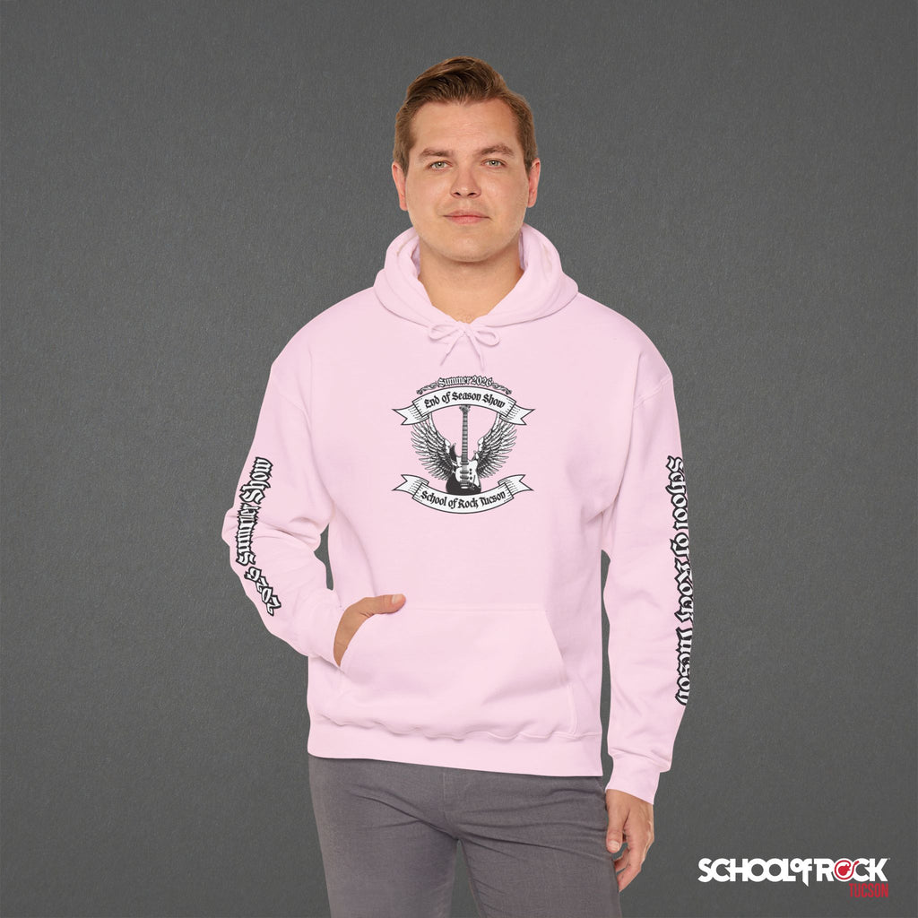Hoodie | Front & Back with Sleeve Designs | Summer 2026 End of Season Collection