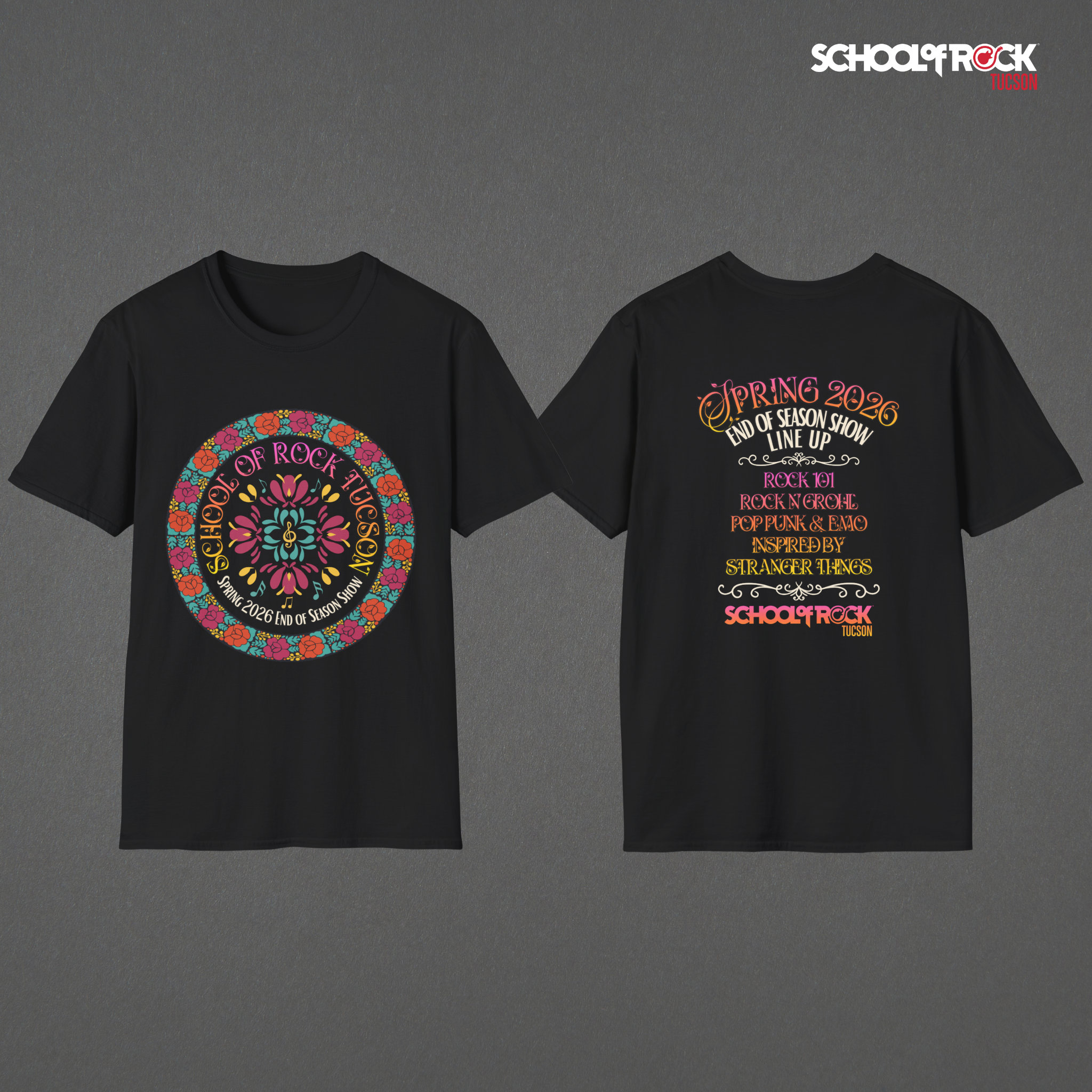 T-Shirt | Front & Back | Spring 2026 End of Season Collection