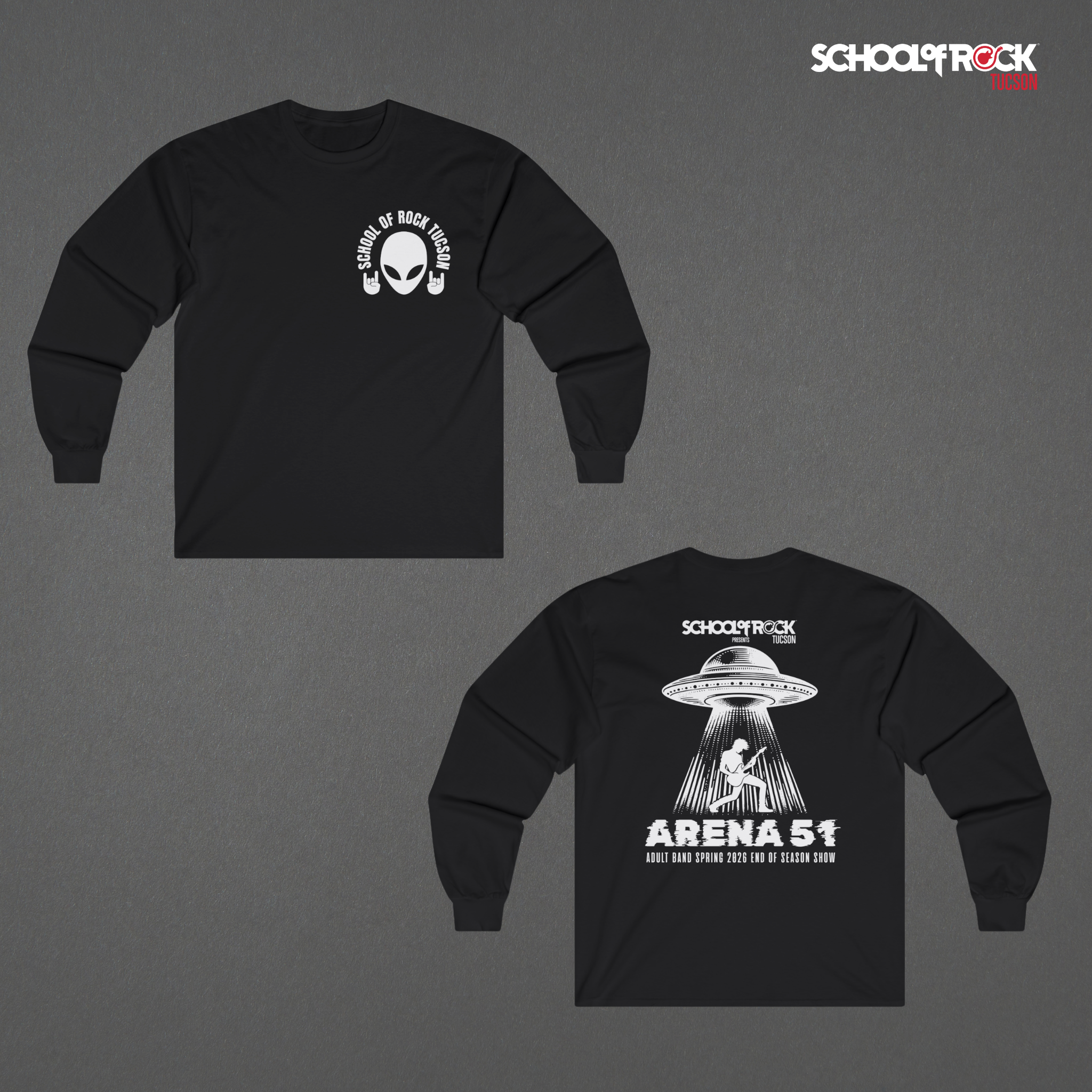 Long Sleeve | Front & Back Design | Adult Band Spring 2026 End of Season Collection