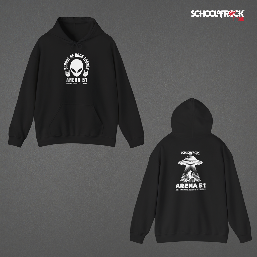 Hoodie| Front & Back Design | Adult Band Spring 2026 End of Season Collection