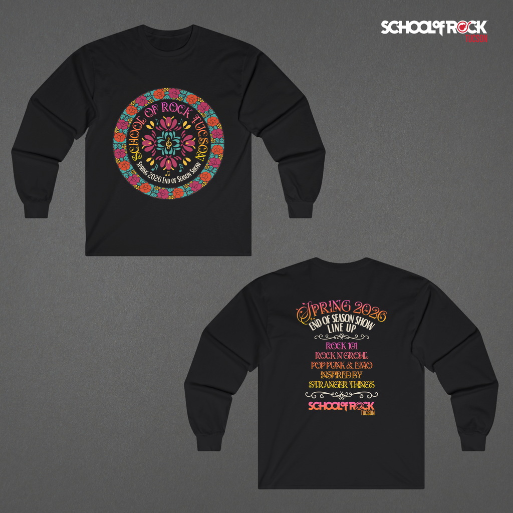 Long Sleeve Tee | Front & Back | Spring 2026 End of Season Collection