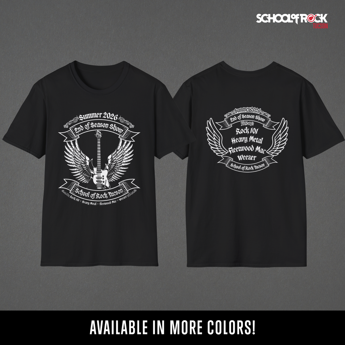 T-Shirt | Front & Back | Summer 2026 End of Season Collection