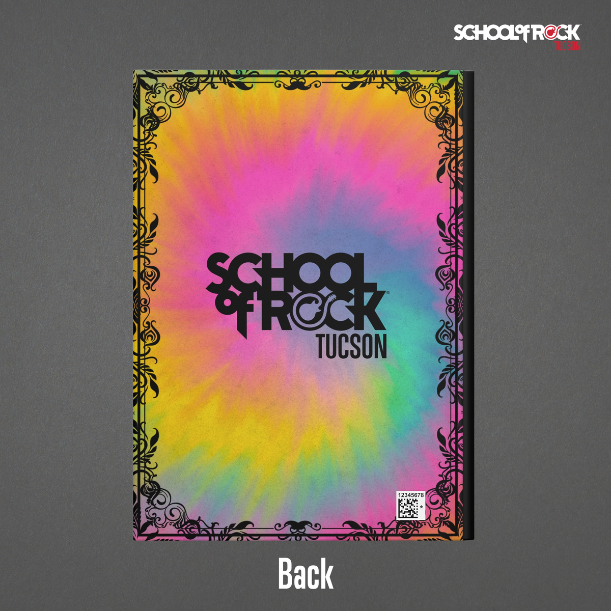 Hardcover Journal | Rockin' Since 2023 School of Rock Merch | Summer 2026 Season Design