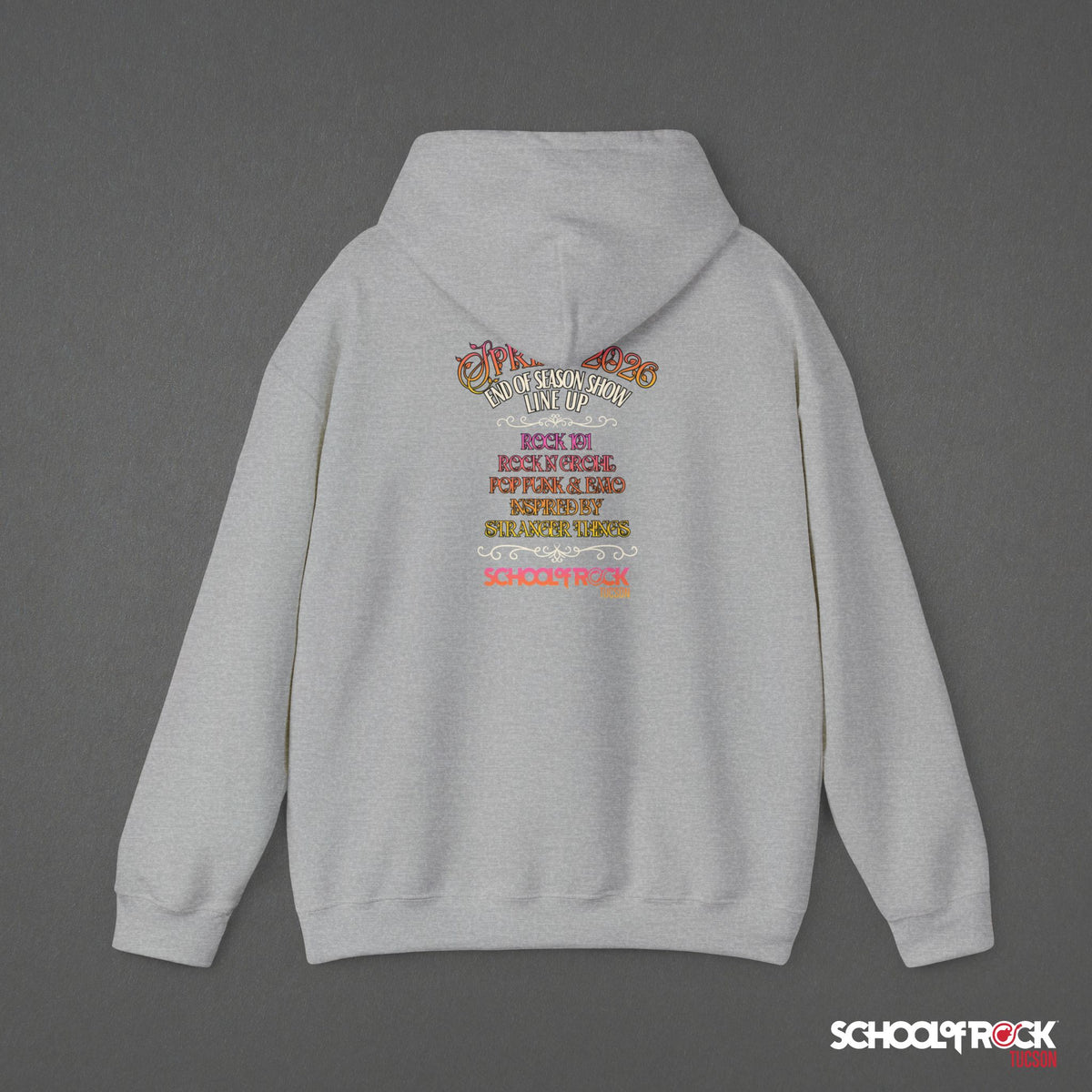 Hoodie | Front & Back | Spring 2026 End of Season Collection