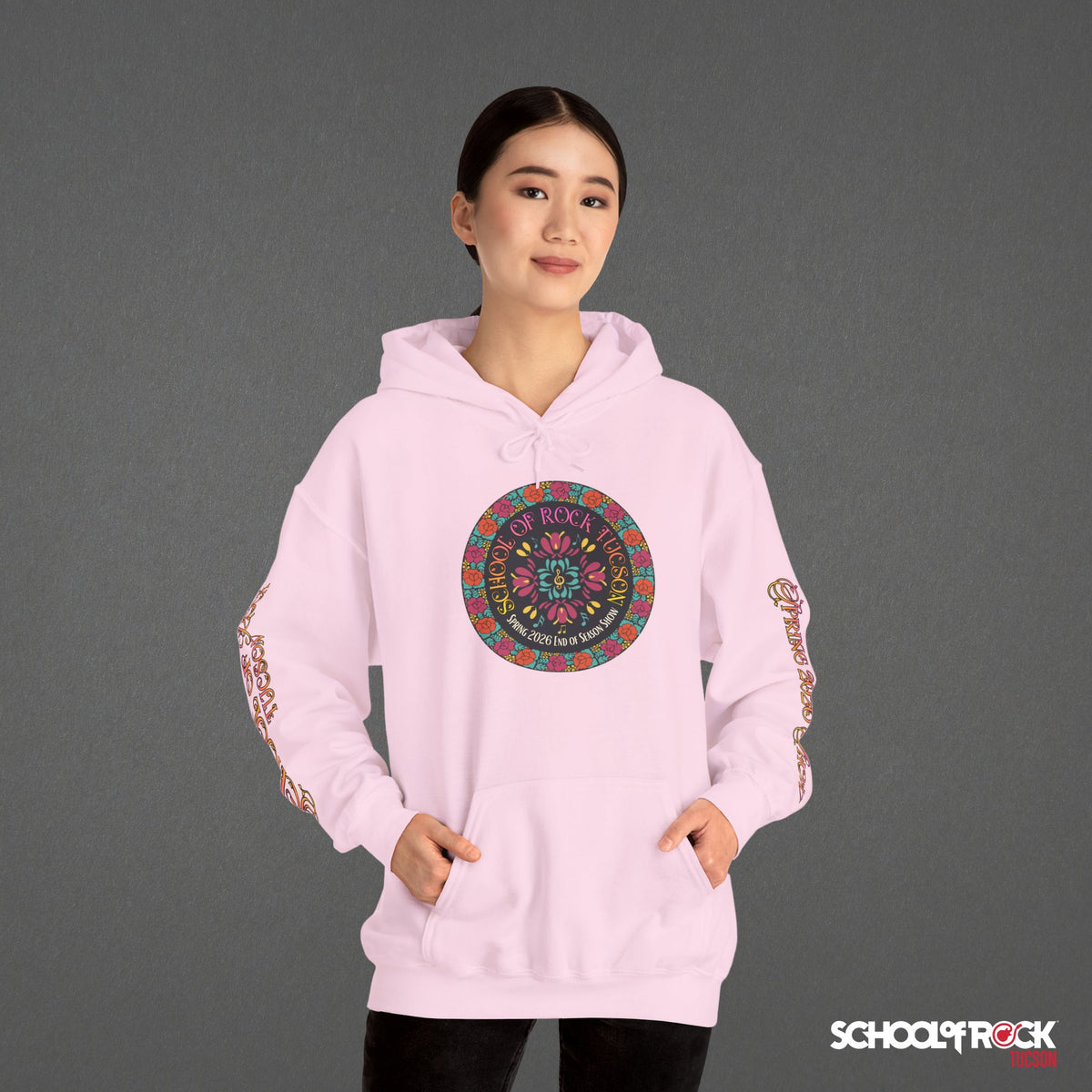 Hoodie | Front & Sleeve Designs | Spring 2026 End of Season Collection