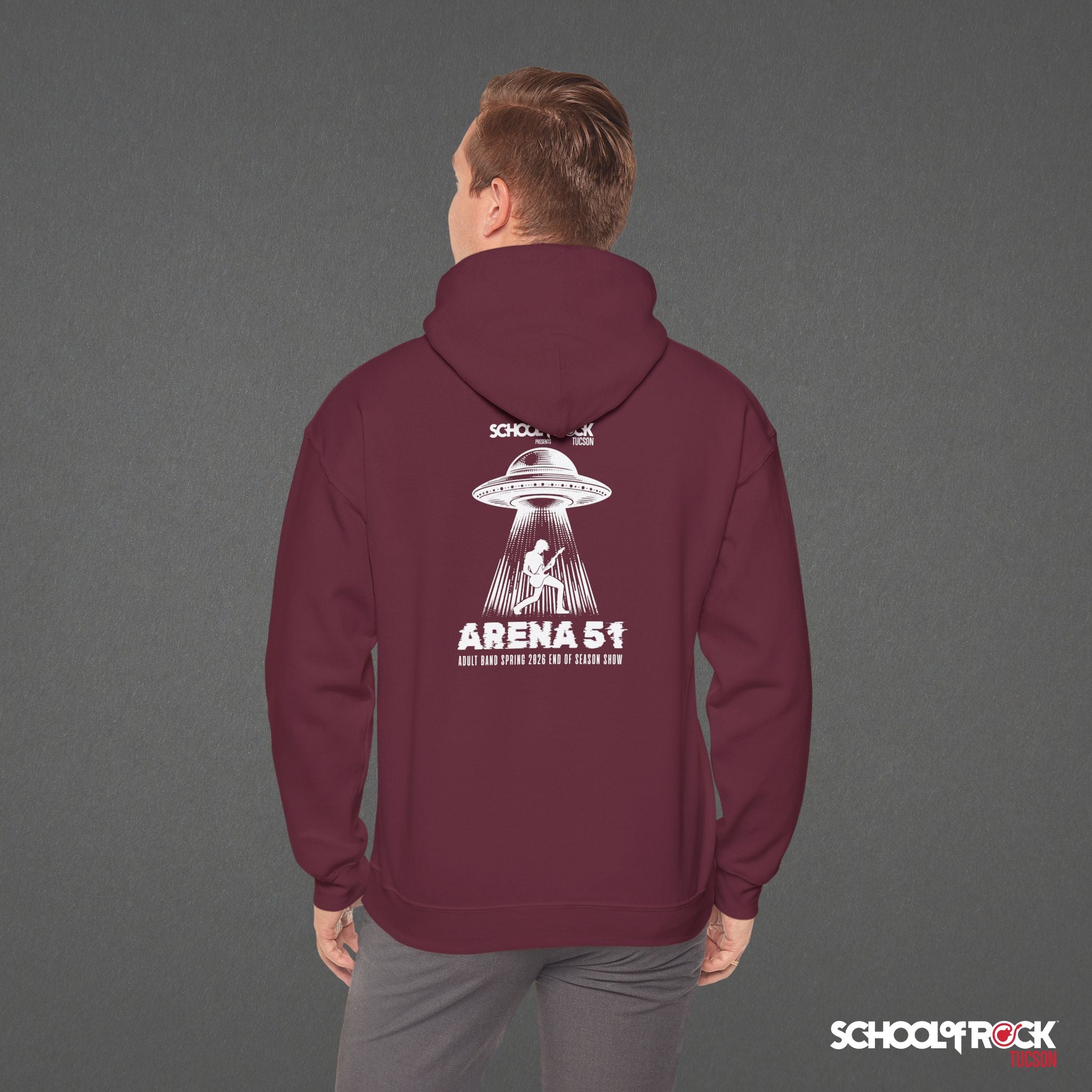 Hoodie| Front & Back Design | Adult Band Spring 2026 End of Season Collection