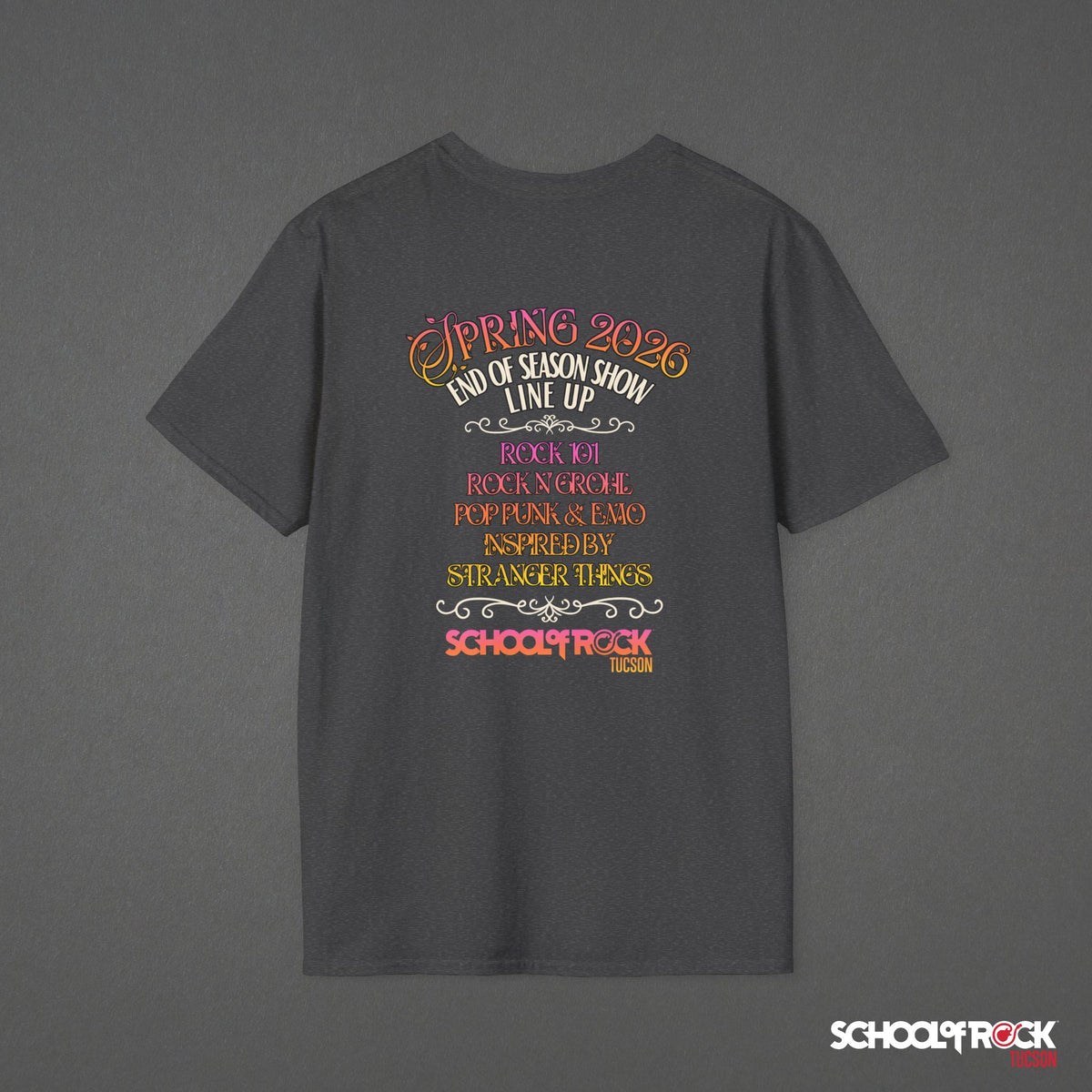 T-Shirt | Front Chest and Back | Spring 2026 End of Season Collection