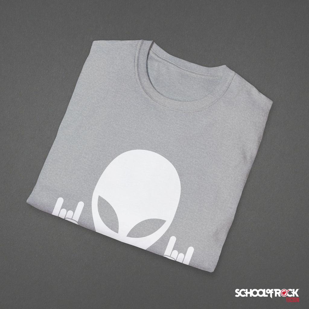 T-Shirt | Rocker Alien SORT Logo Front Design Only | Adult Band Spring 2026 End of Season Collection