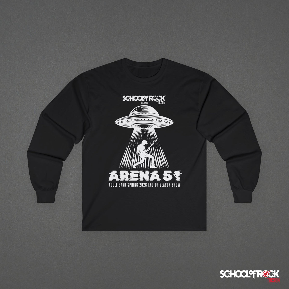 Long Sleeve | Front UFO Design Only | Adult Band Spring 2026 End of Season Collection