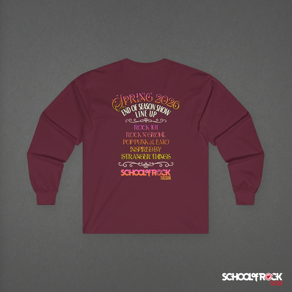 Long Sleeve Tee | Front Chest & Back Design | Spring 2026 End of Season Collection