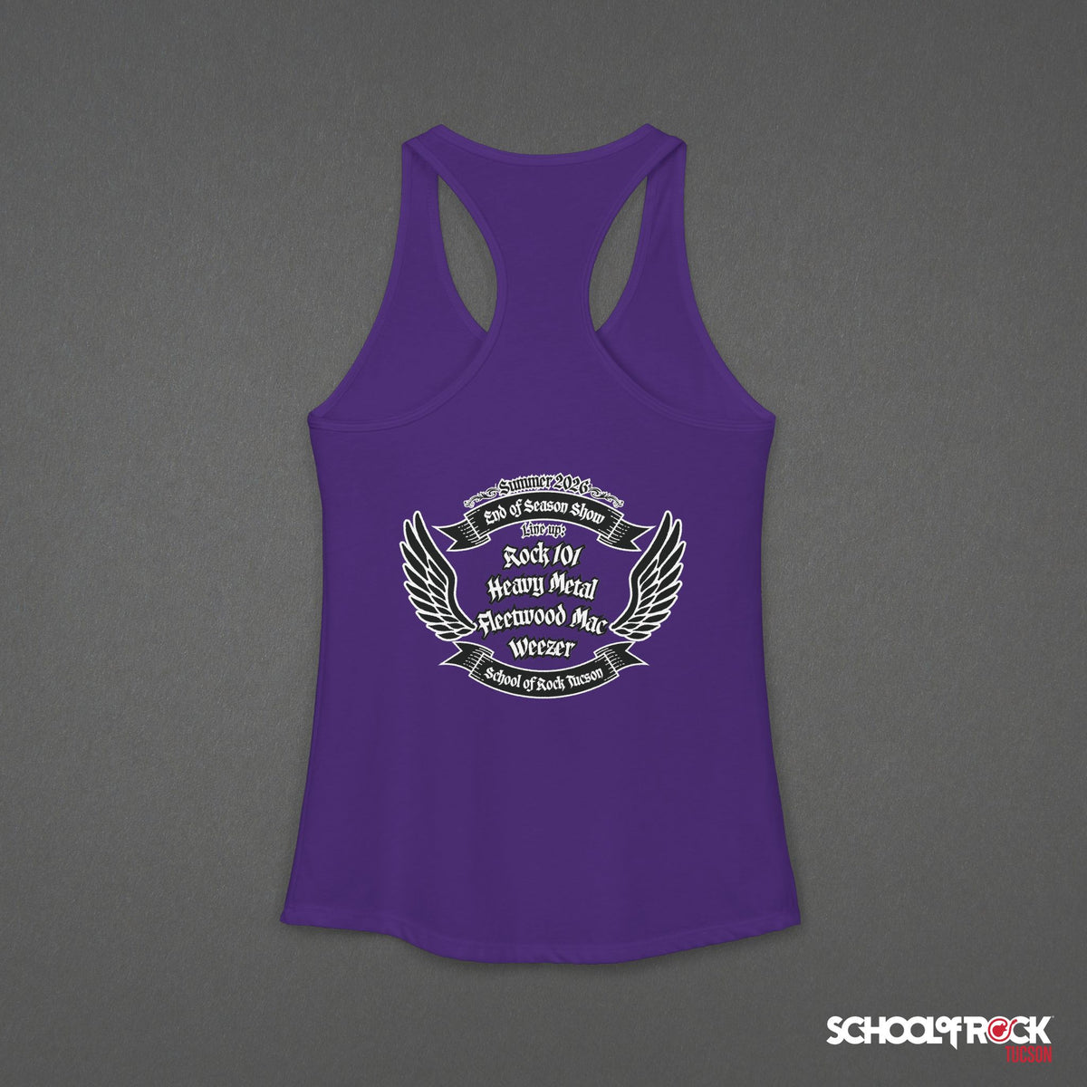 Tank Top | Front & Back Design | Summer 2026 End of Season Collection