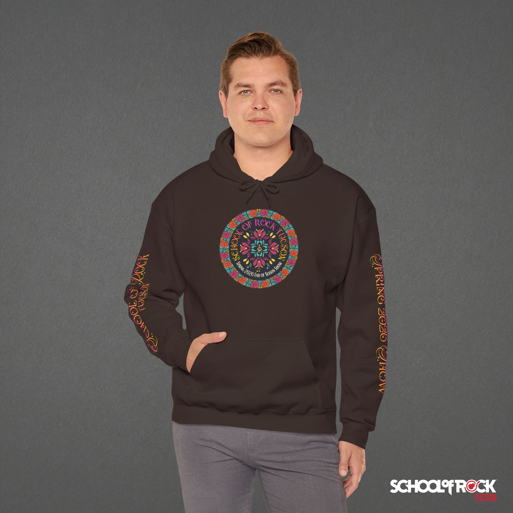 Hoodie | Front & Back with Sleeve Designs | Spring 2026 End of Season Collection