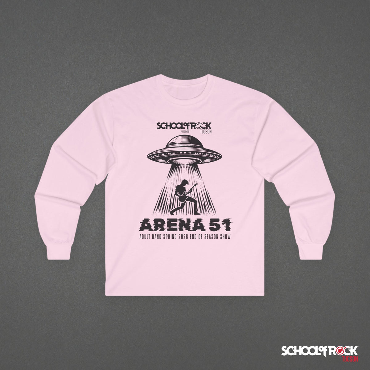 Long Sleeve | Front UFO Design Only | Adult Band Spring 2026 End of Season Collection