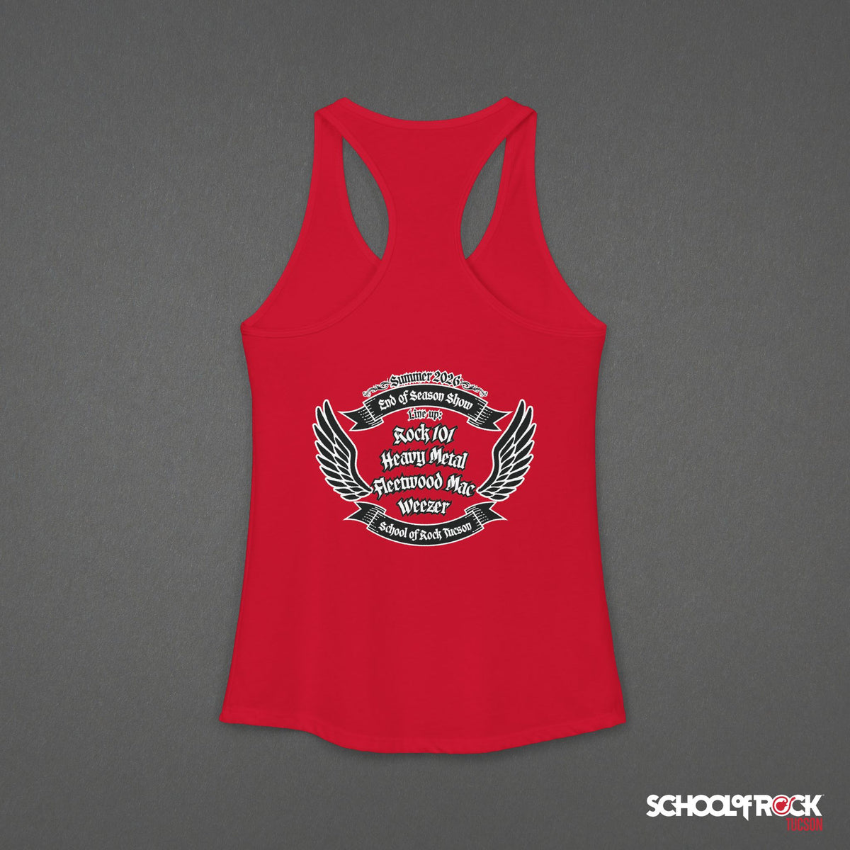 Tank Top | Front & Back Design | Summer 2026 End of Season Collection