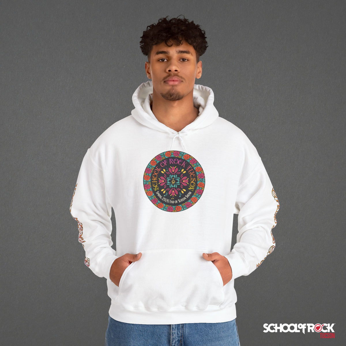 Hoodie | Front & Sleeve Designs | Spring 2026 End of Season Collection