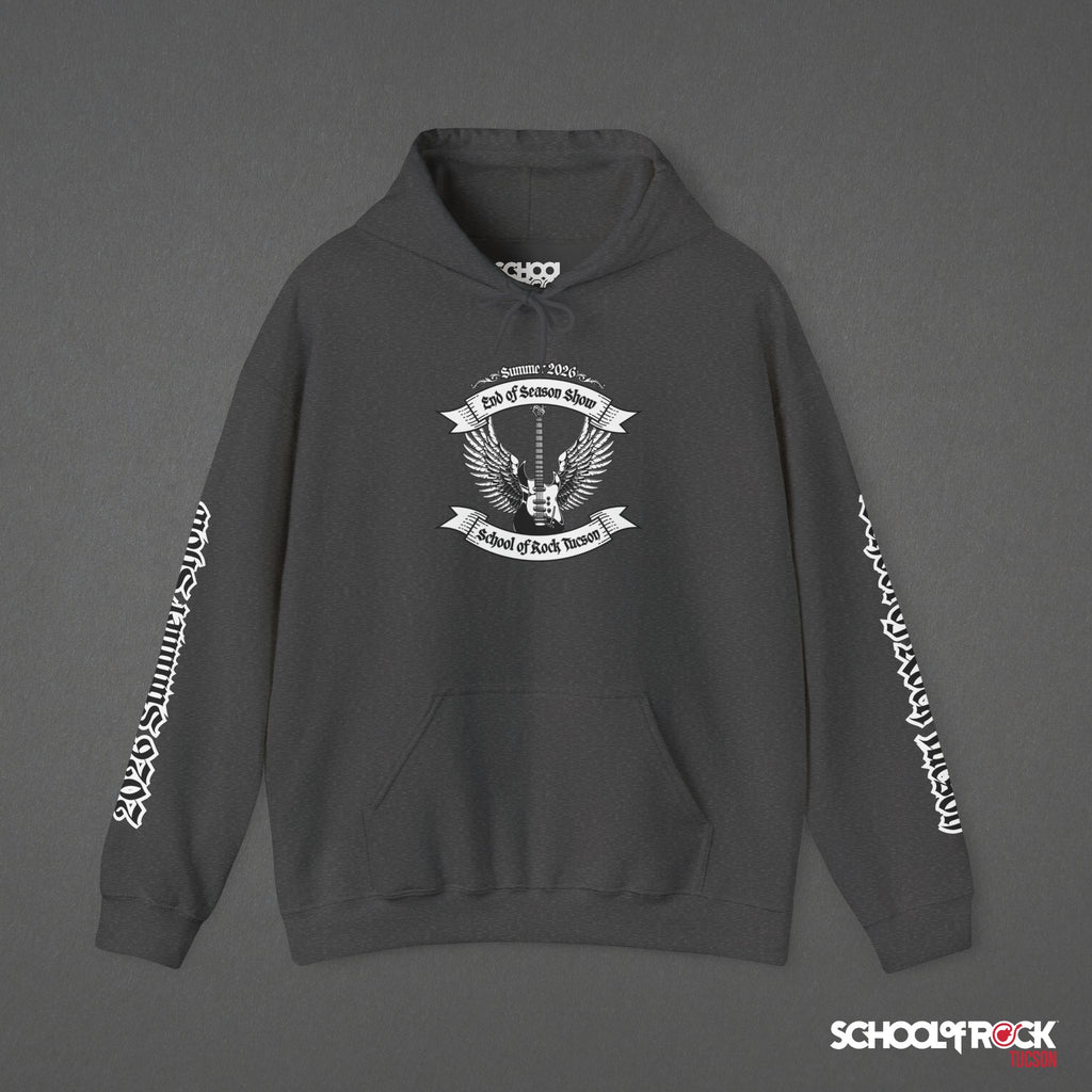 Hoodie | Front & Back with Sleeve Designs | Summer 2026 End of Season Collection