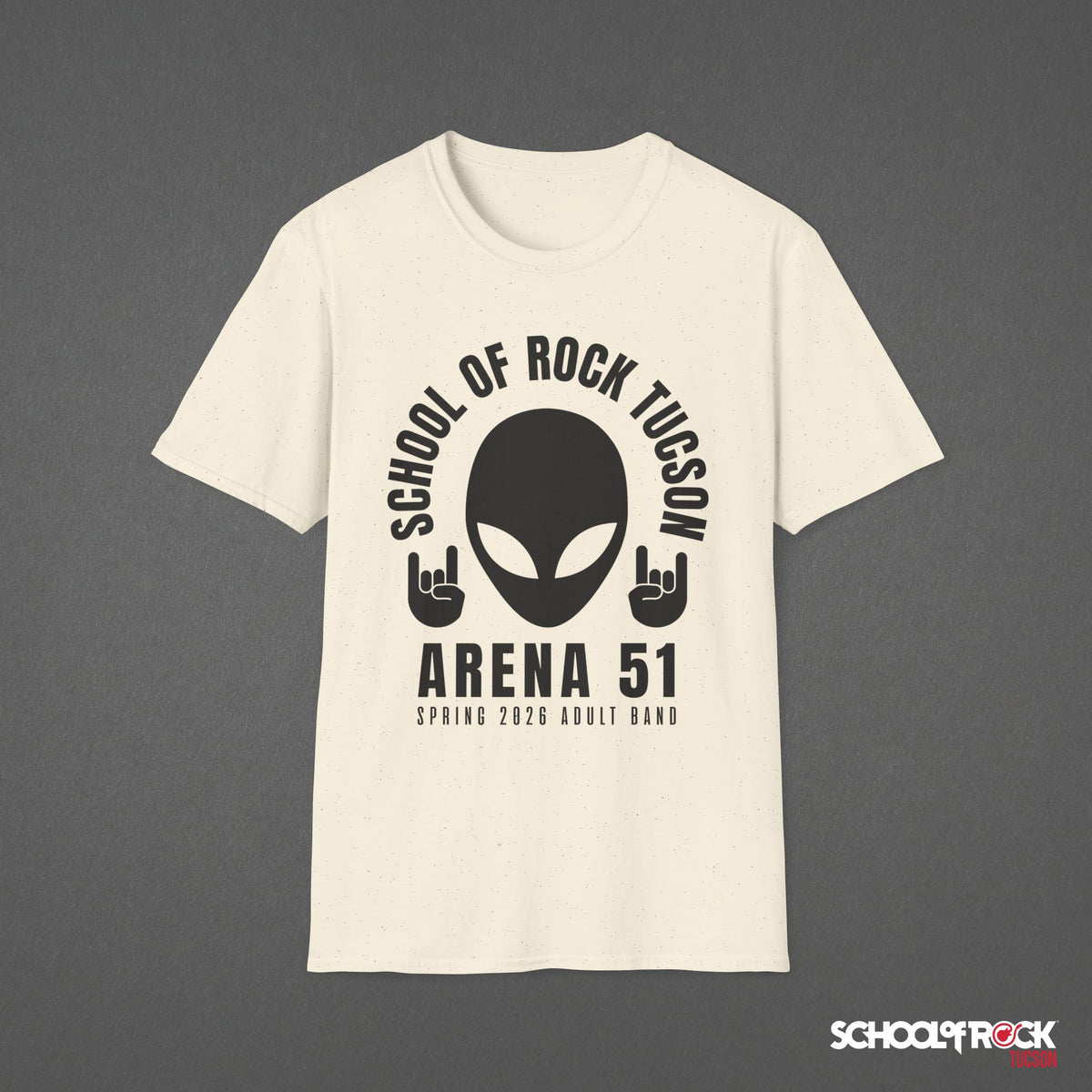 T-Shirt | Rocker Alien Front Design Only | Adult Band Spring 2026 End of Season Collection