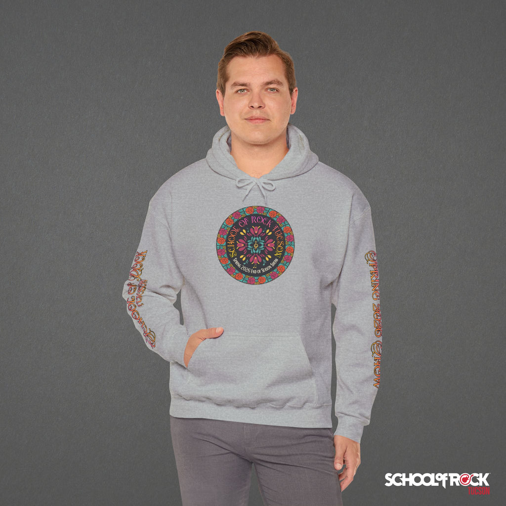 Hoodie | Front & Back with Sleeve Designs | Spring 2026 End of Season Collection
