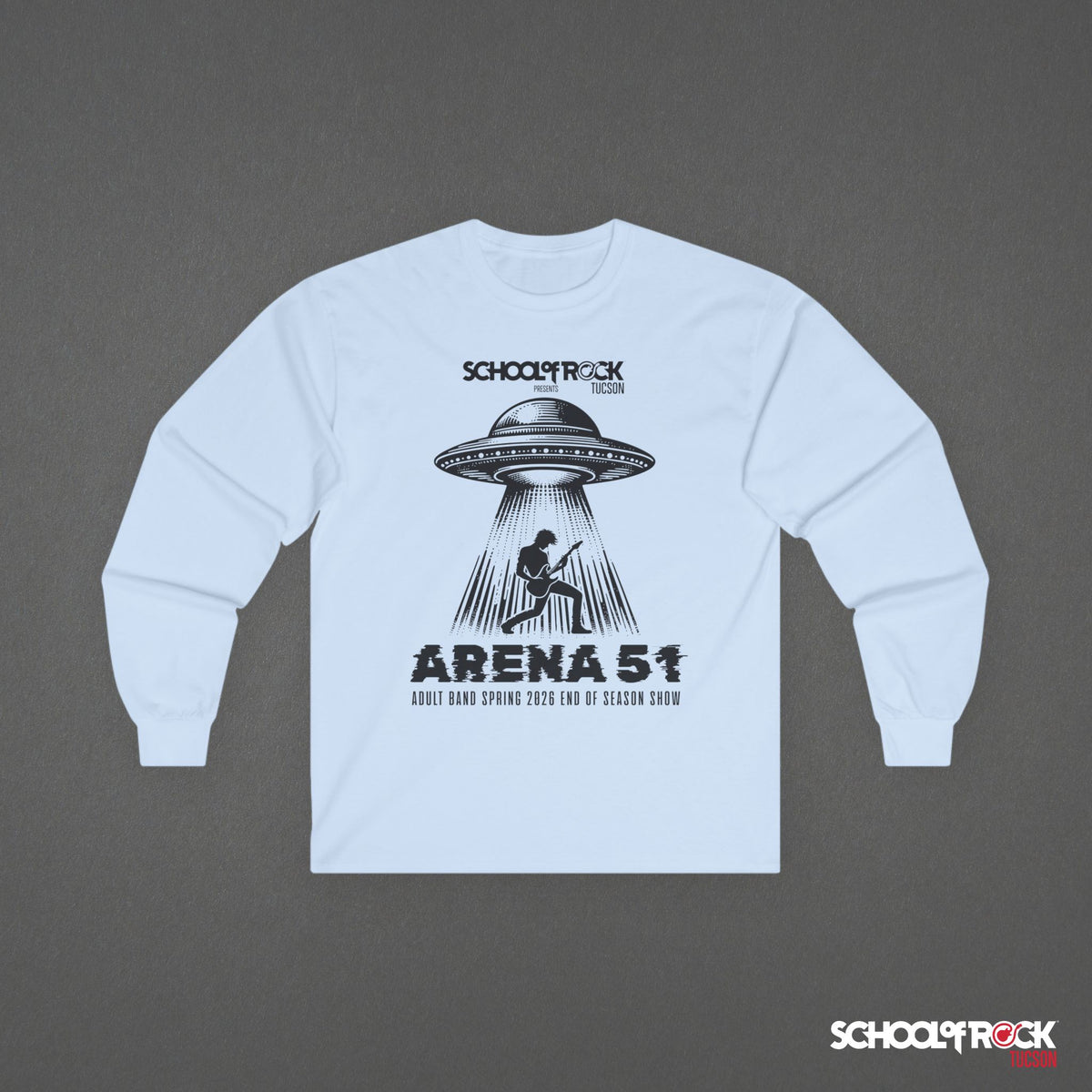 Long Sleeve | Front UFO Design Only | Adult Band Spring 2026 End of Season Collection
