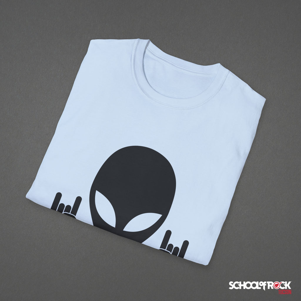 T-Shirt | Rocker Alien SORT Logo Front Design Only | Adult Band Spring 2026 End of Season Collection