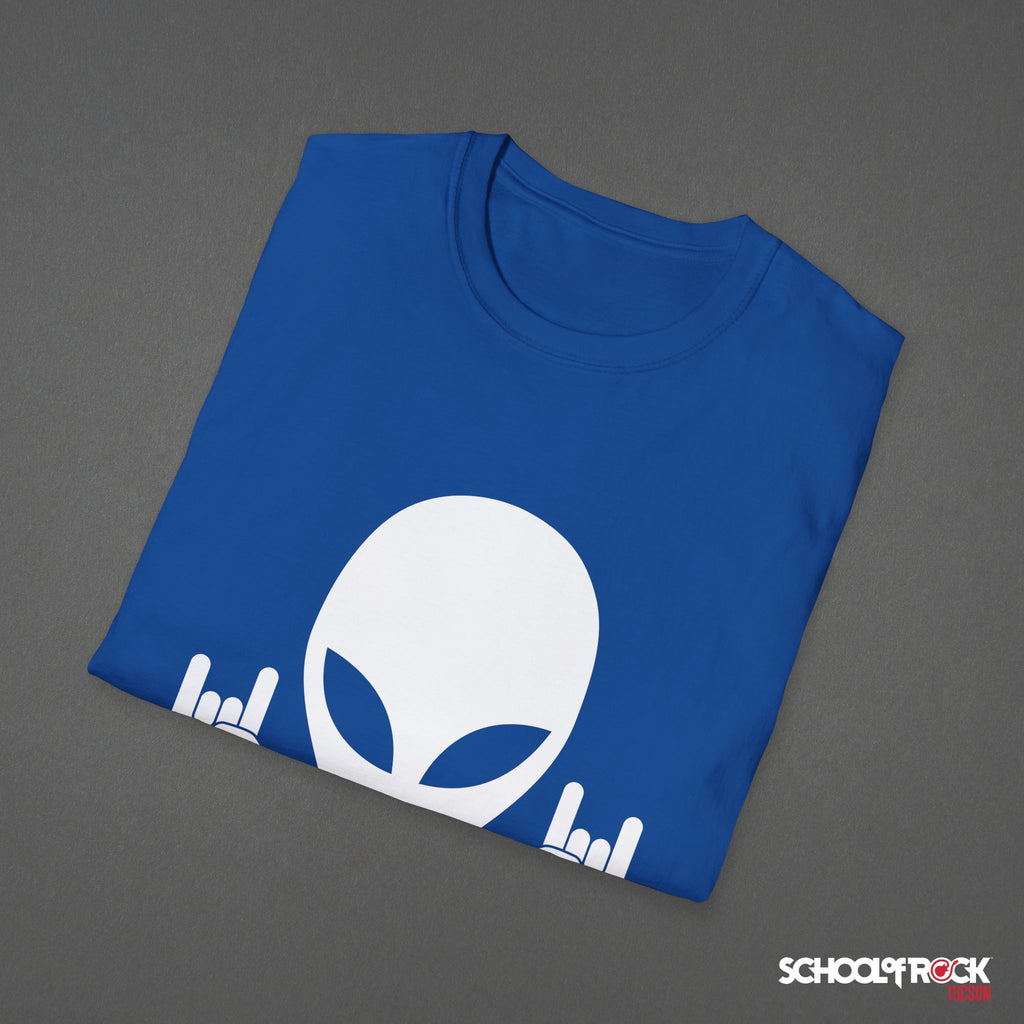 T-Shirt | Rocker Alien SORT Logo Front Design Only | Adult Band Spring 2026 End of Season Collection