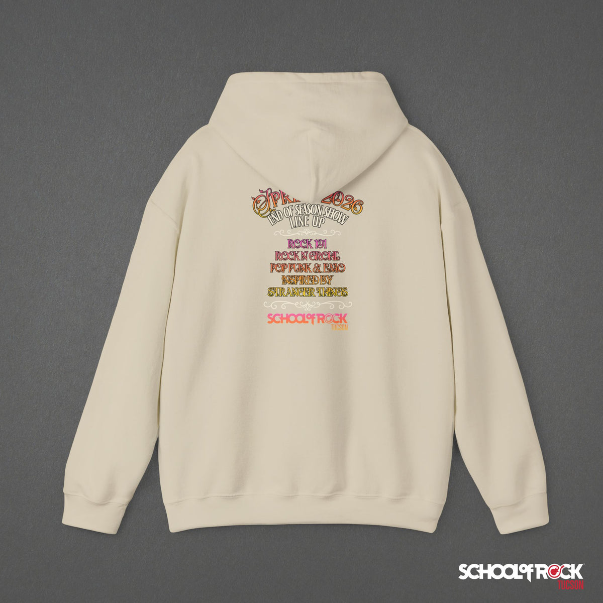 Hoodie | Front & Back | Spring 2026 End of Season Collection