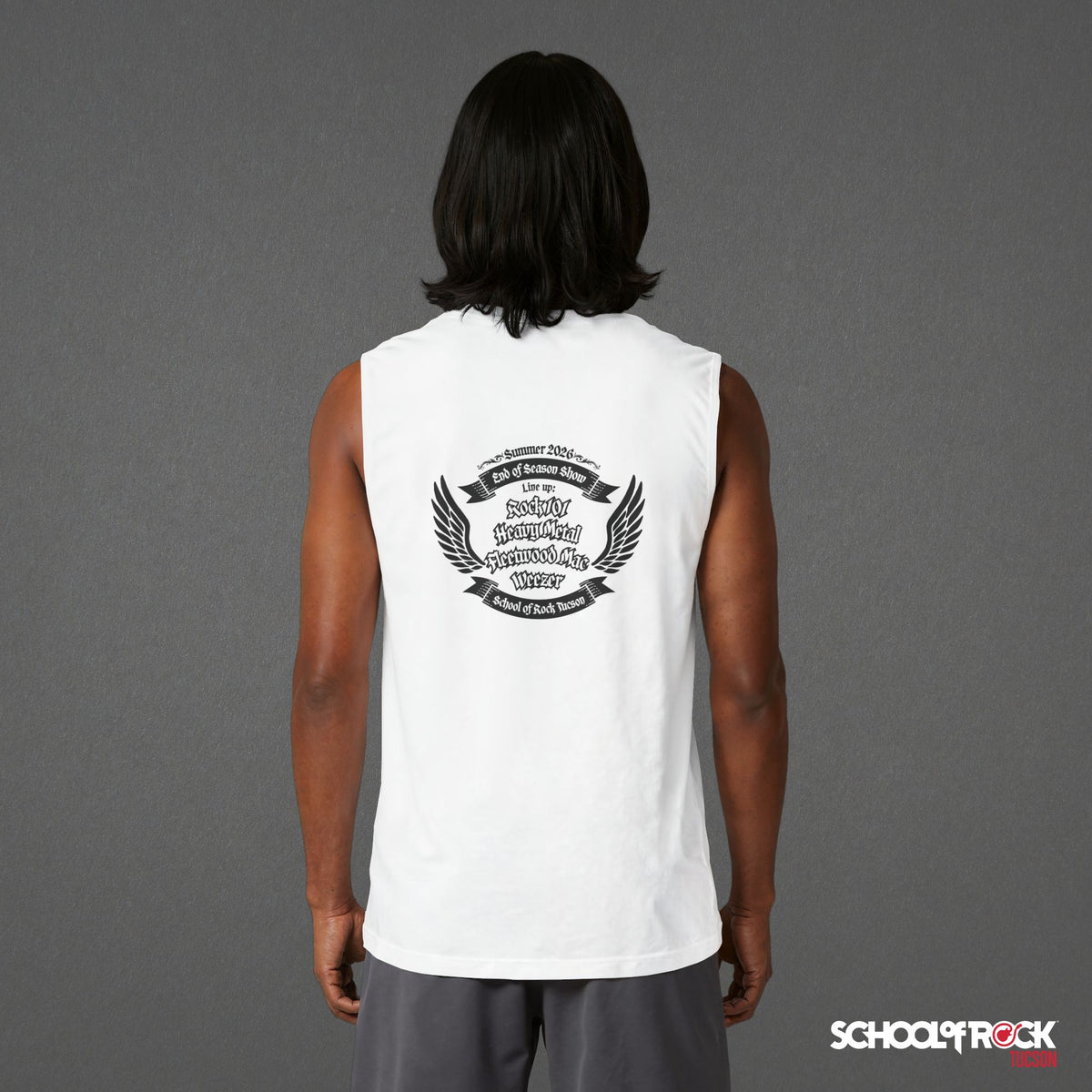 Muscle Tank | Front & Back Design | Summer 2026 End of Season Collection