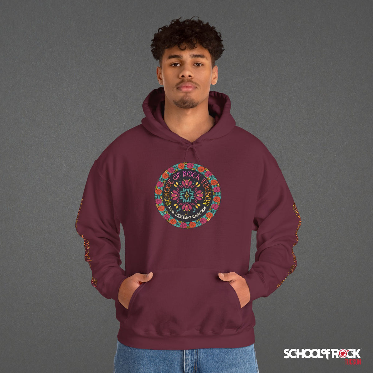 Hoodie | Front & Sleeve Designs | Spring 2026 End of Season Collection