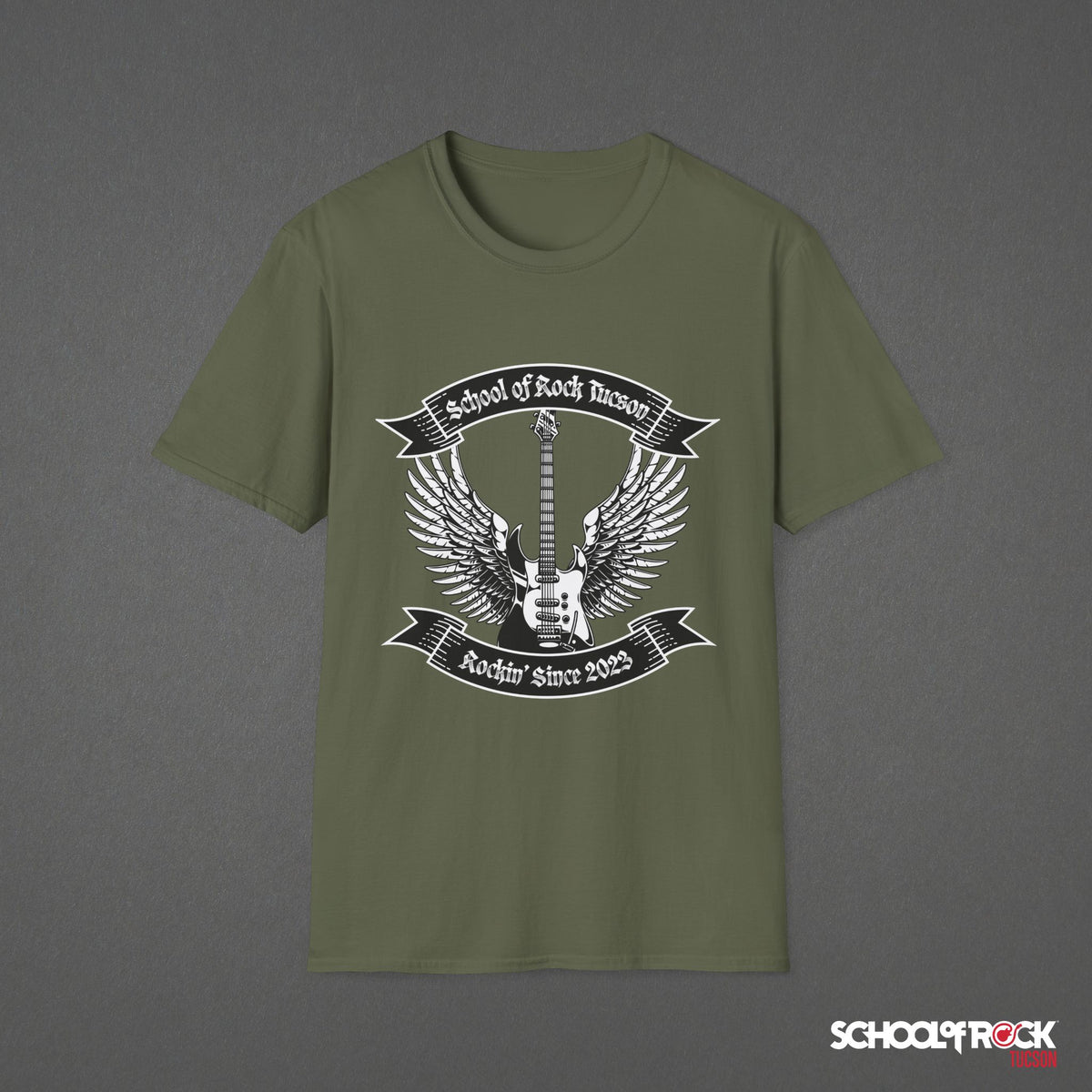Rockin' Since 2023 School of Rock Merch | T-Shirt | Summer 2026 Season Design