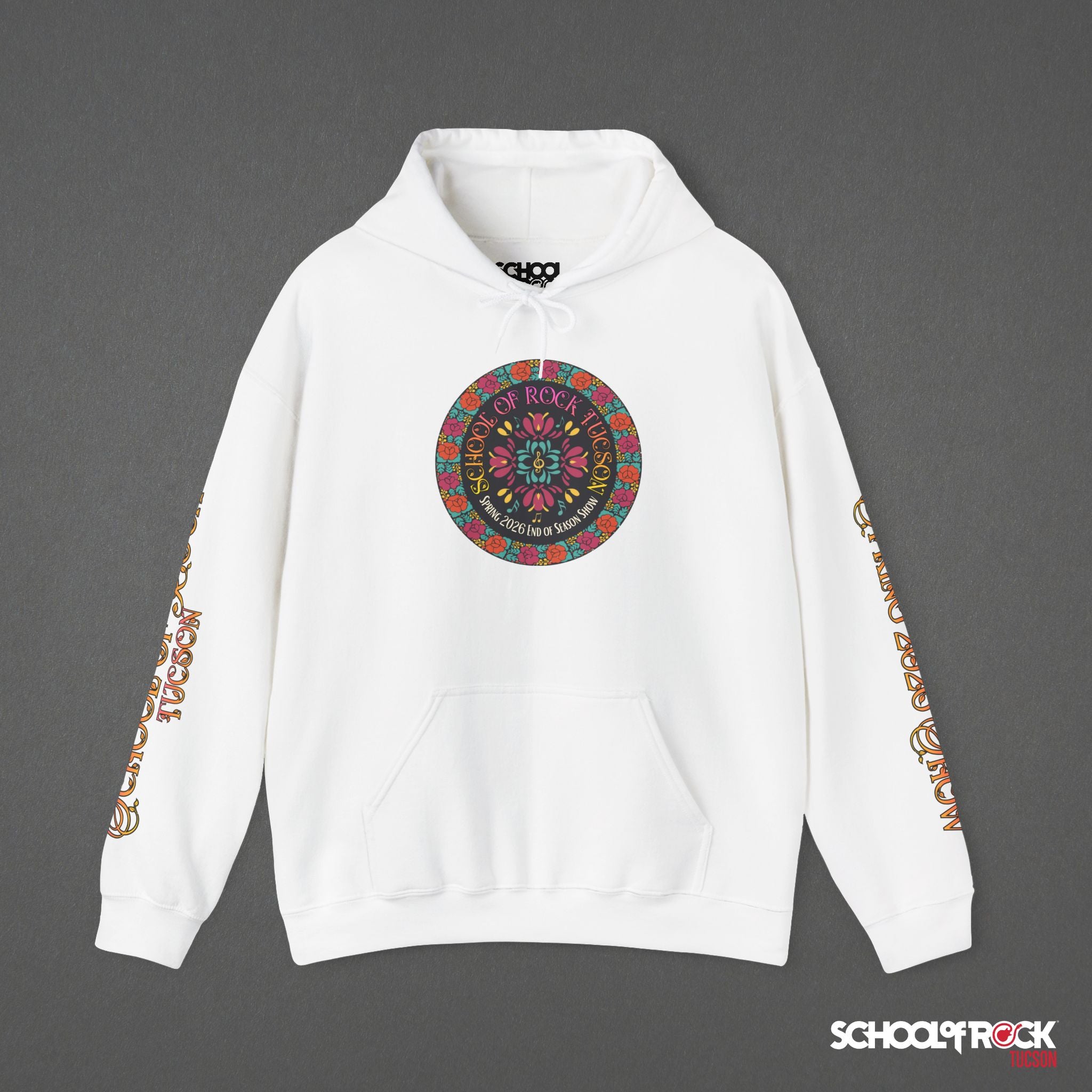Hoodie | Front & Sleeve Designs | Spring 2026 End of Season Collection
