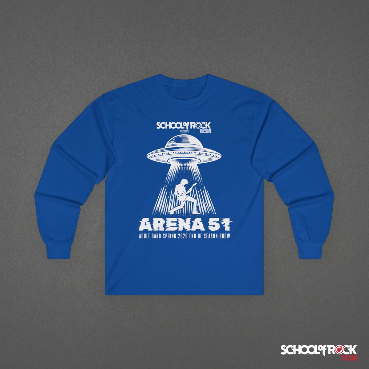 Long Sleeve | Front UFO Design Only | Adult Band Spring 2026 End of Season Collection