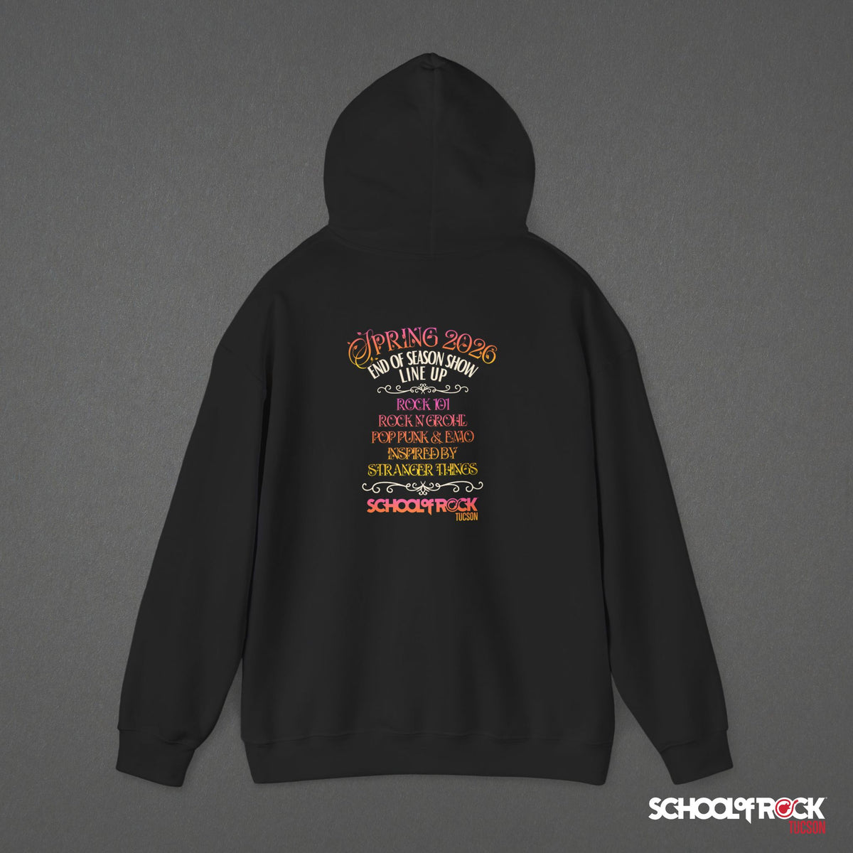 Hoodie | Front & Back | Spring 2026 End of Season Collection