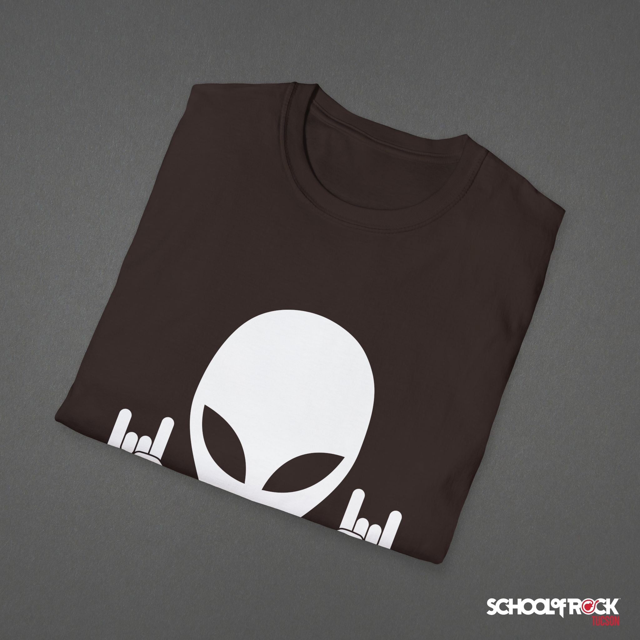 T-Shirt | Rocker Alien SORT Logo Front Design Only | Adult Band Spring 2026 End of Season Collection
