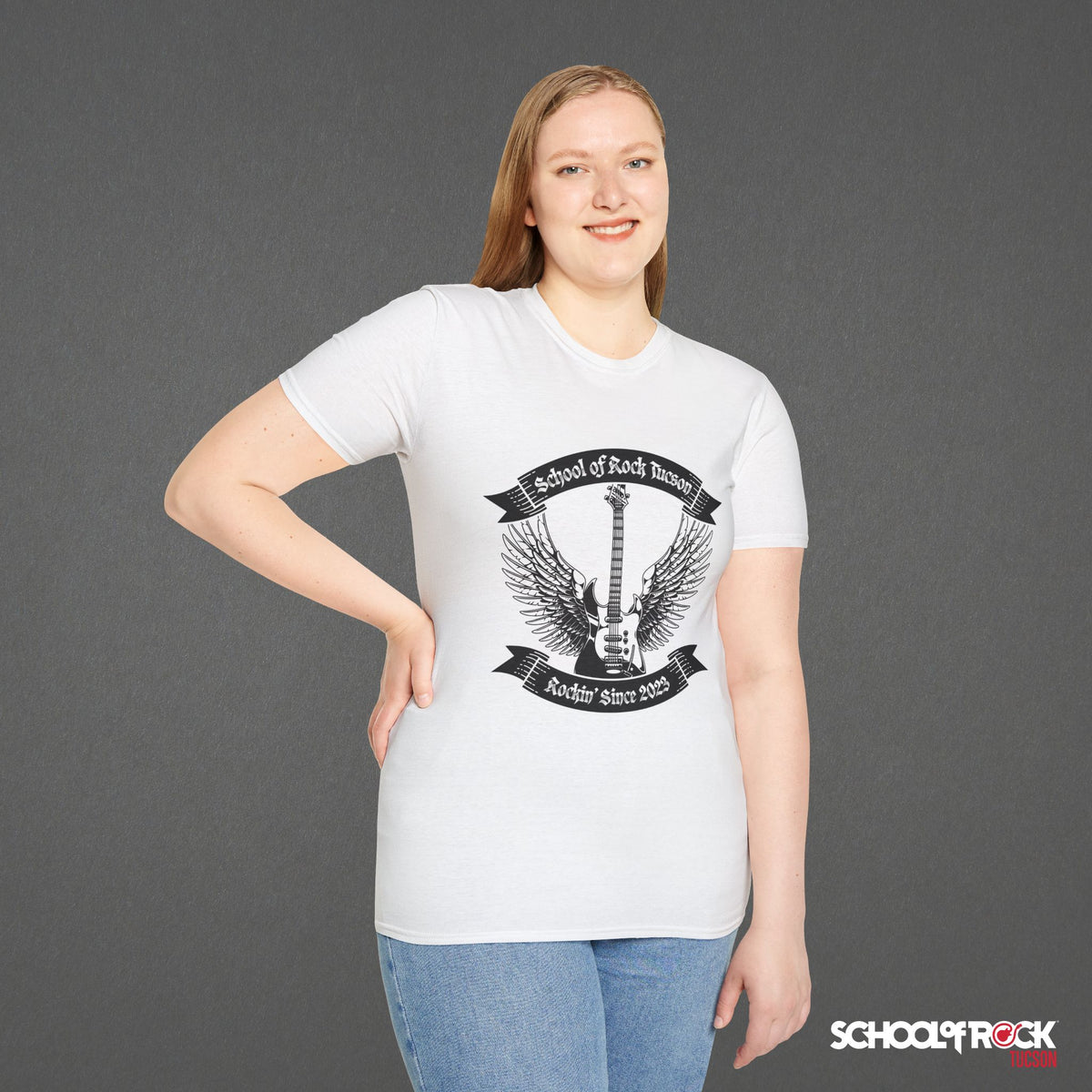 Rockin' Since 2023 School of Rock Merch | T-Shirt | Summer 2026 Season Design