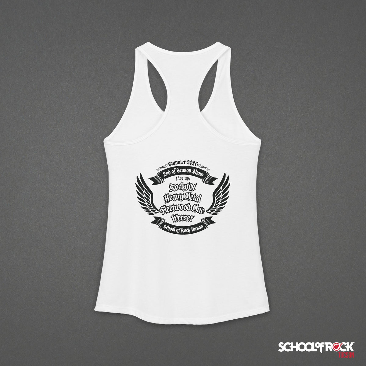 Tank Top | Front & Back Design | Summer 2026 End of Season Collection