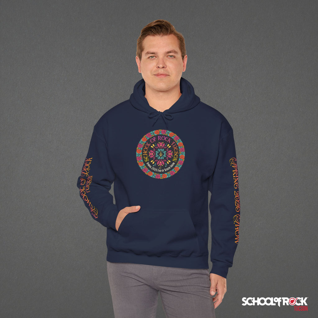 Hoodie | Front & Back with Sleeve Designs | Spring 2026 End of Season Collection