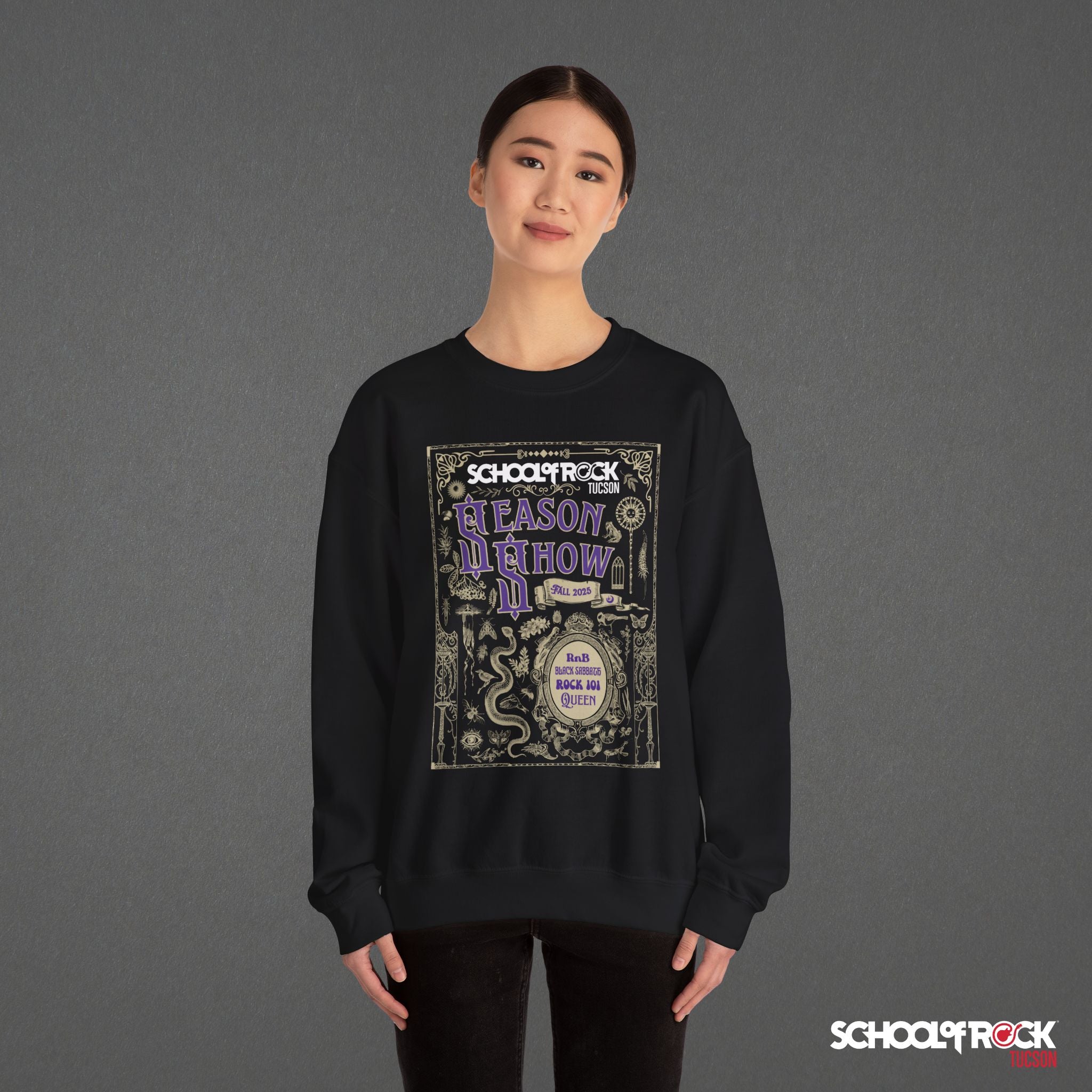 School of Rock Tucson Fall 2025 End of Season Show | Crewneck Sweatshirt