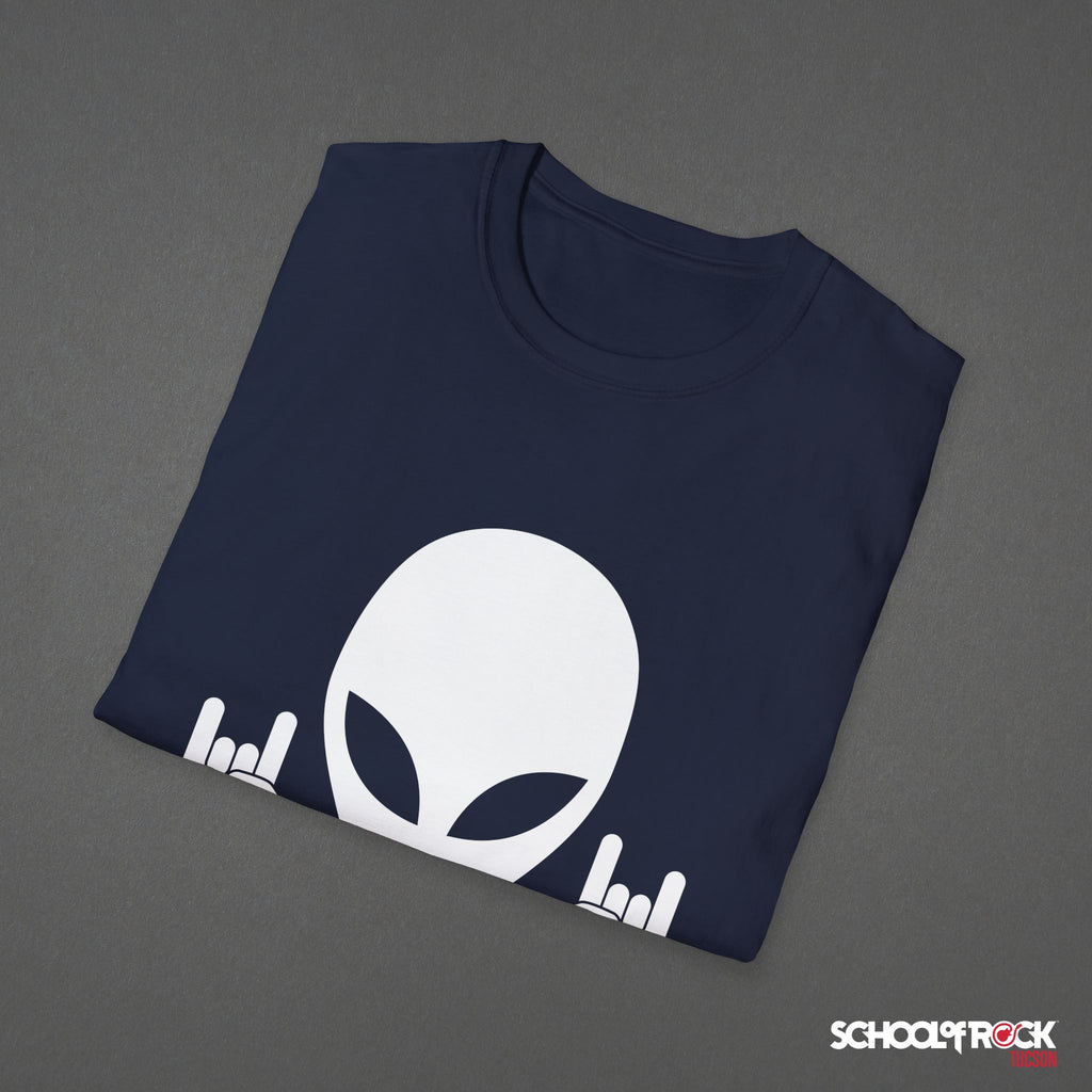 T-Shirt | Rocker Alien SORT Logo Front Design Only | Adult Band Spring 2026 End of Season Collection