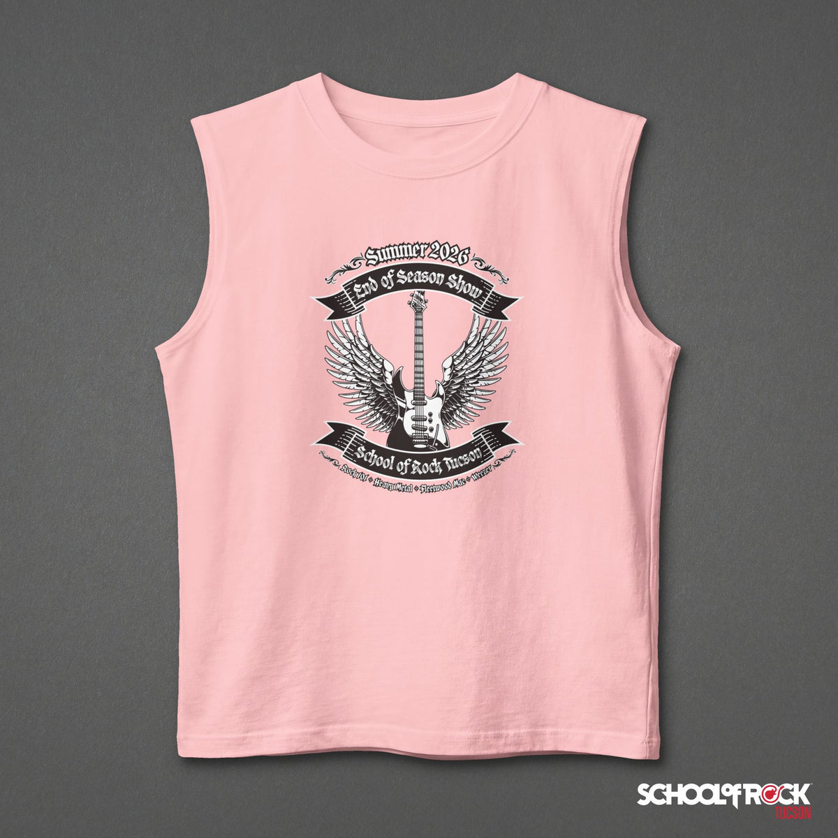 Muscle Tank | Front & Back Design | Summer 2026 End of Season Collection