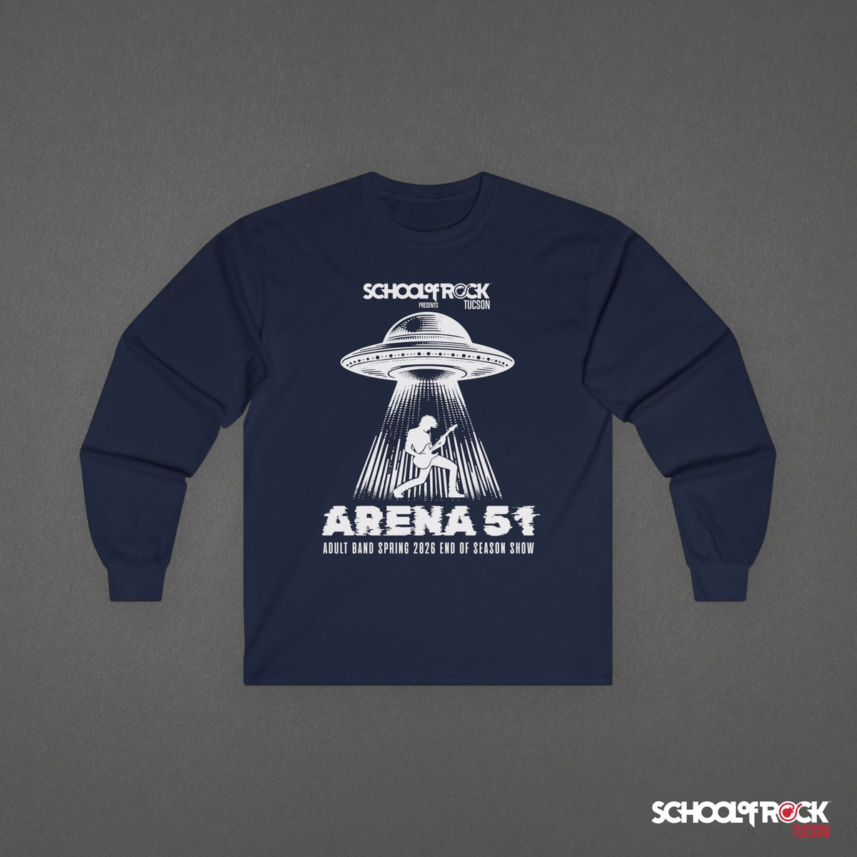 Long Sleeve | Front UFO Design Only | Adult Band Spring 2026 End of Season Collection