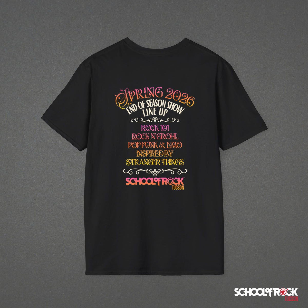 T-Shirt | Front & Back | Spring 2026 End of Season Collection