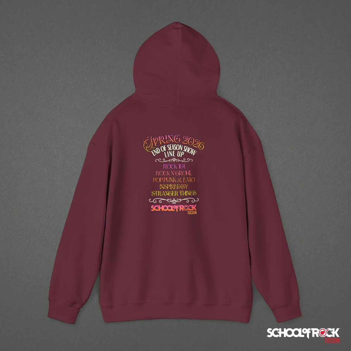 Hoodie | Front & Back | Spring 2026 End of Season Collection