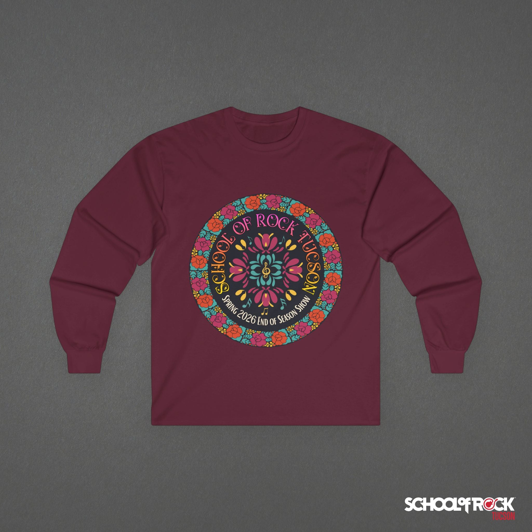 Long Sleeve Tee | Front & Back | Spring 2026 End of Season Collection