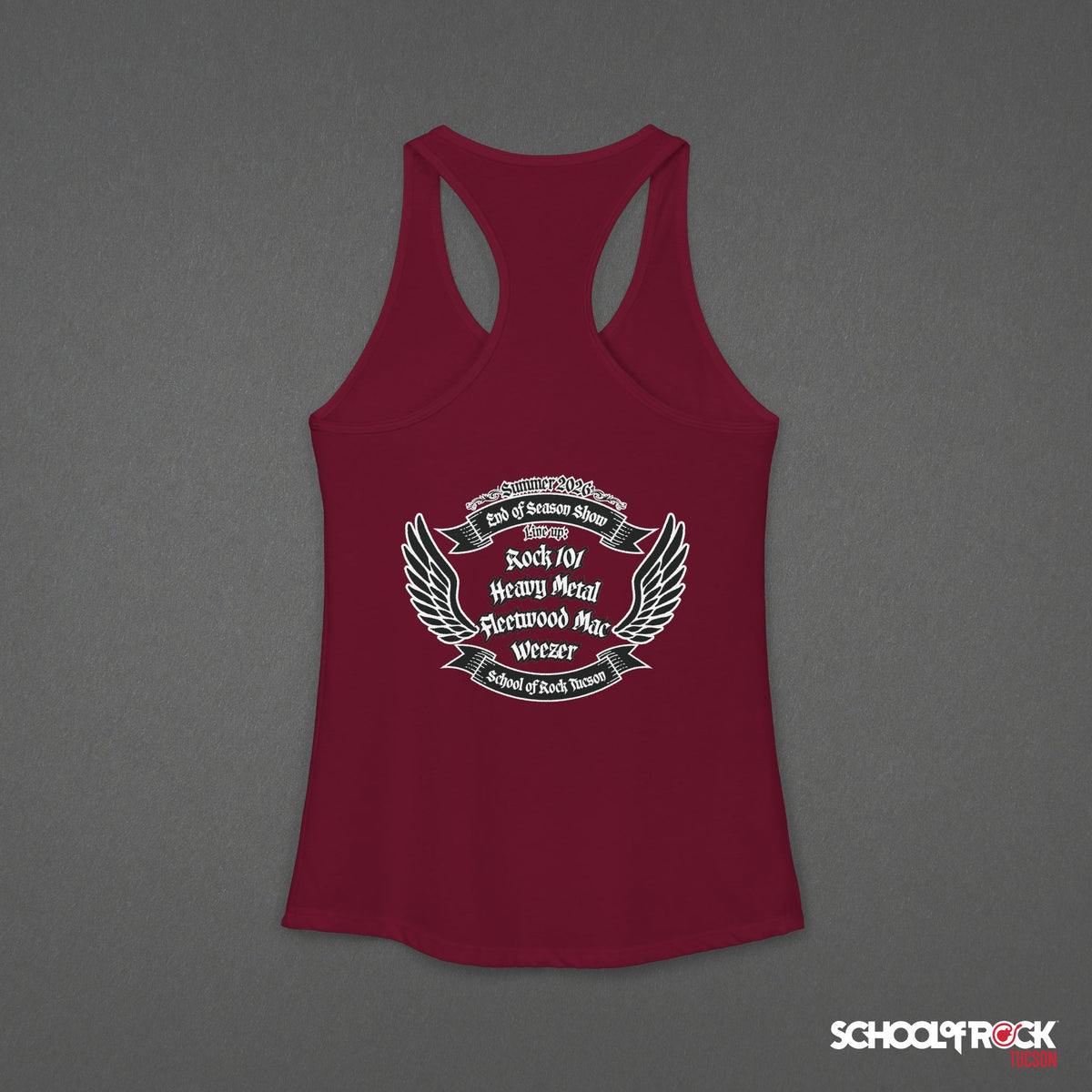 Tank Top | Front & Back Design | Summer 2026 End of Season Collection
