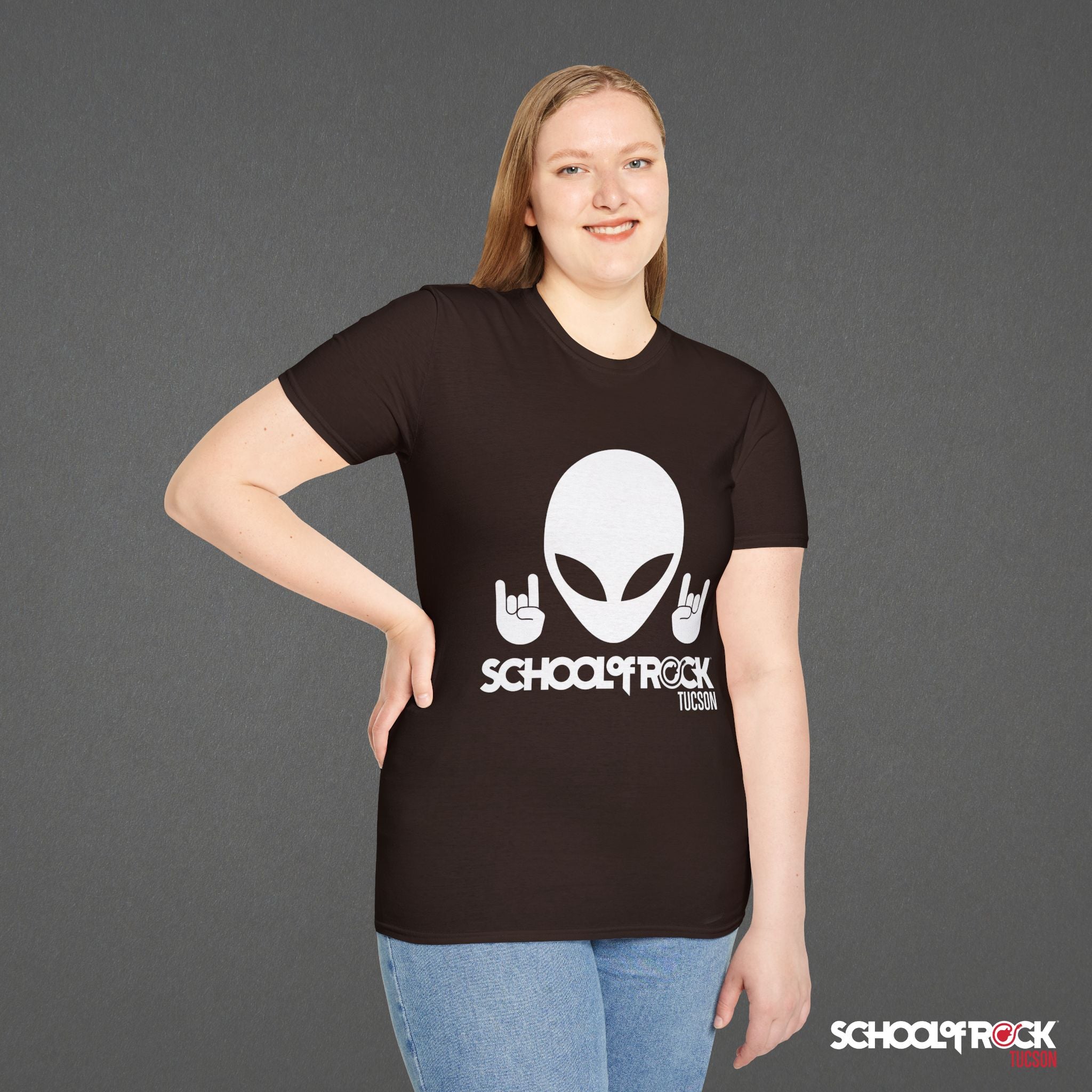 T-Shirt | Rocker Alien SORT Logo Front Design Only | Adult Band Spring 2026 End of Season Collection